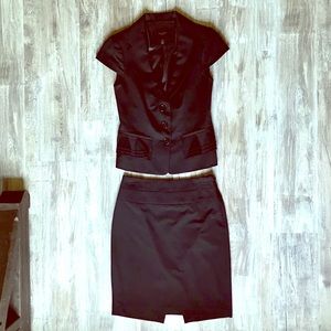 Two-Piece Black Suit